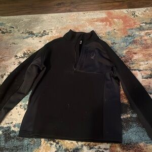 Men’s all black Spyder jacket size M great condition